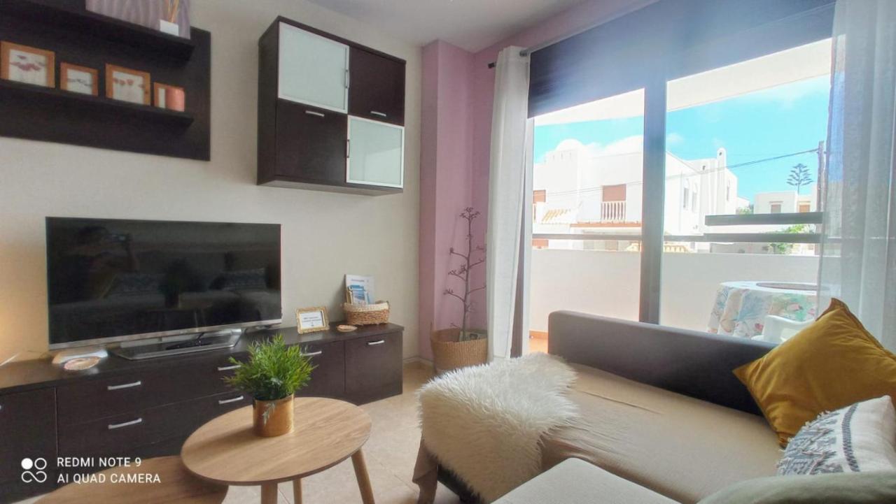 Apartmán La Pita- Terraza Con Vistas Al Mar & Parking, A 1 Min De La Playa Carboneras Exteriér fotografie